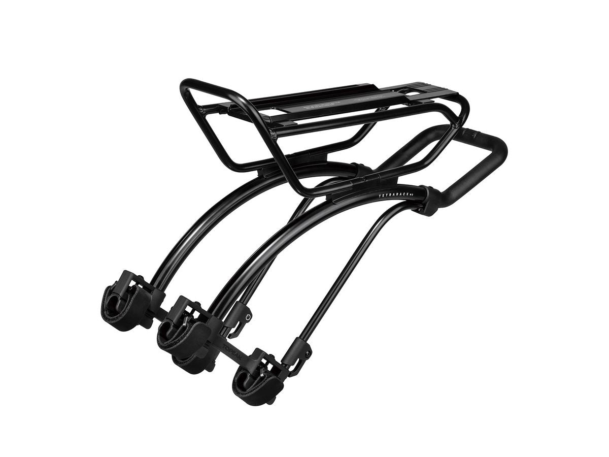 Topeak Rear Rack Install Topeak Rack TetraRack M2L (Long) Rear Strap mount seatstays for MTB ...