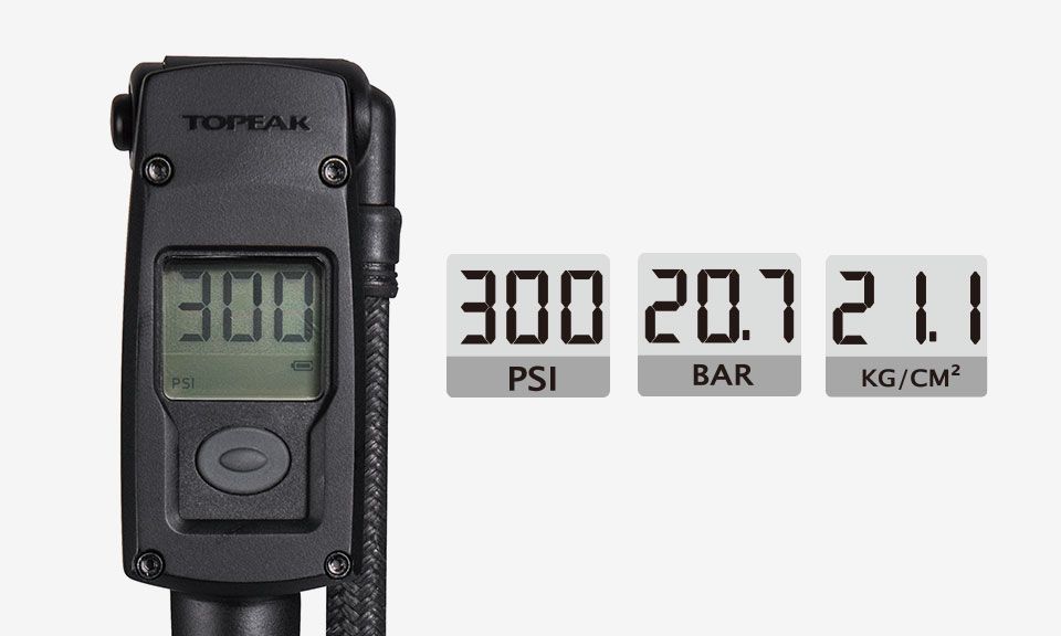 Topeak Shock Pump Pocketshock Digital