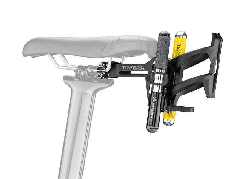 Topeak Tri-Backup Air Station Pump CO2 Inflator & cartridge mount