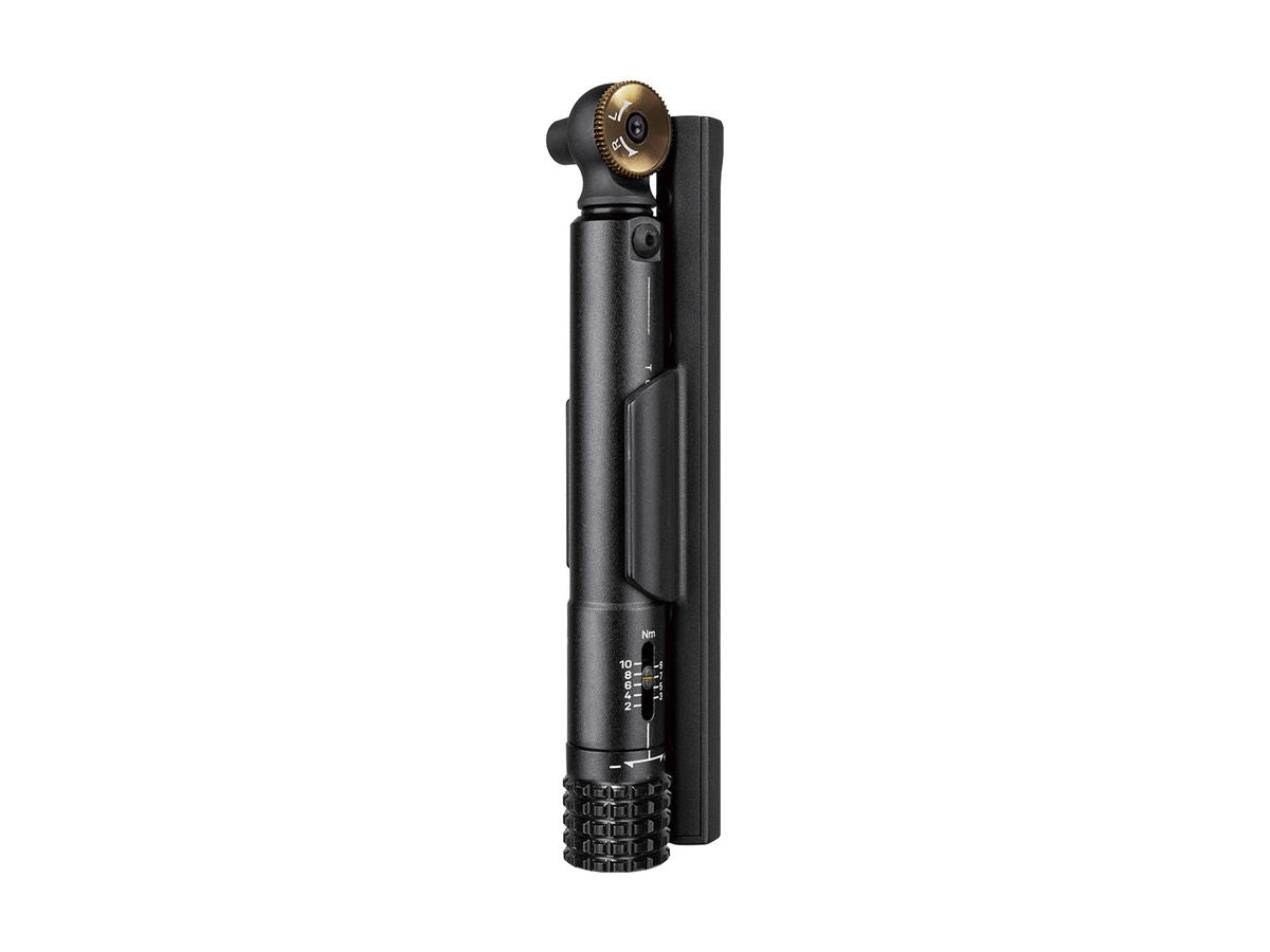 Topeak Workshop Tool Torq Stick 2-10Nm Compact Adjustable Mechanical Wrench & 5 Tool Bits