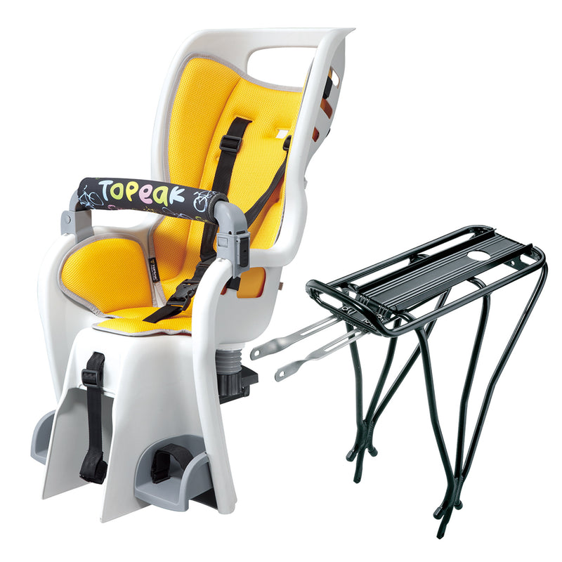 Topeak Baby Seat II with Non-Disc Rack for Wheels 26, 27.5 & 700c