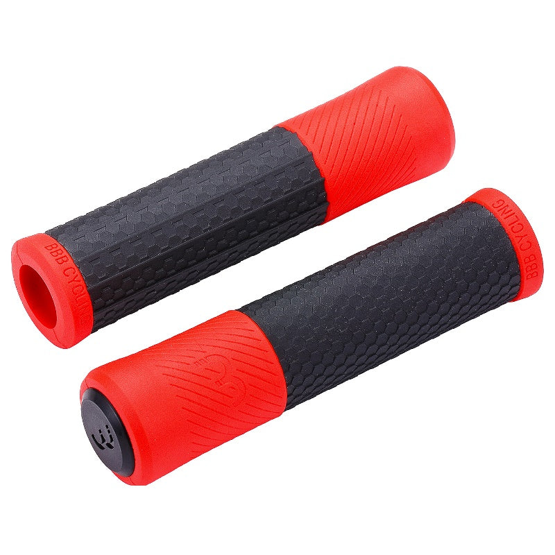 BBB Viper Grips 130mm Black and Red