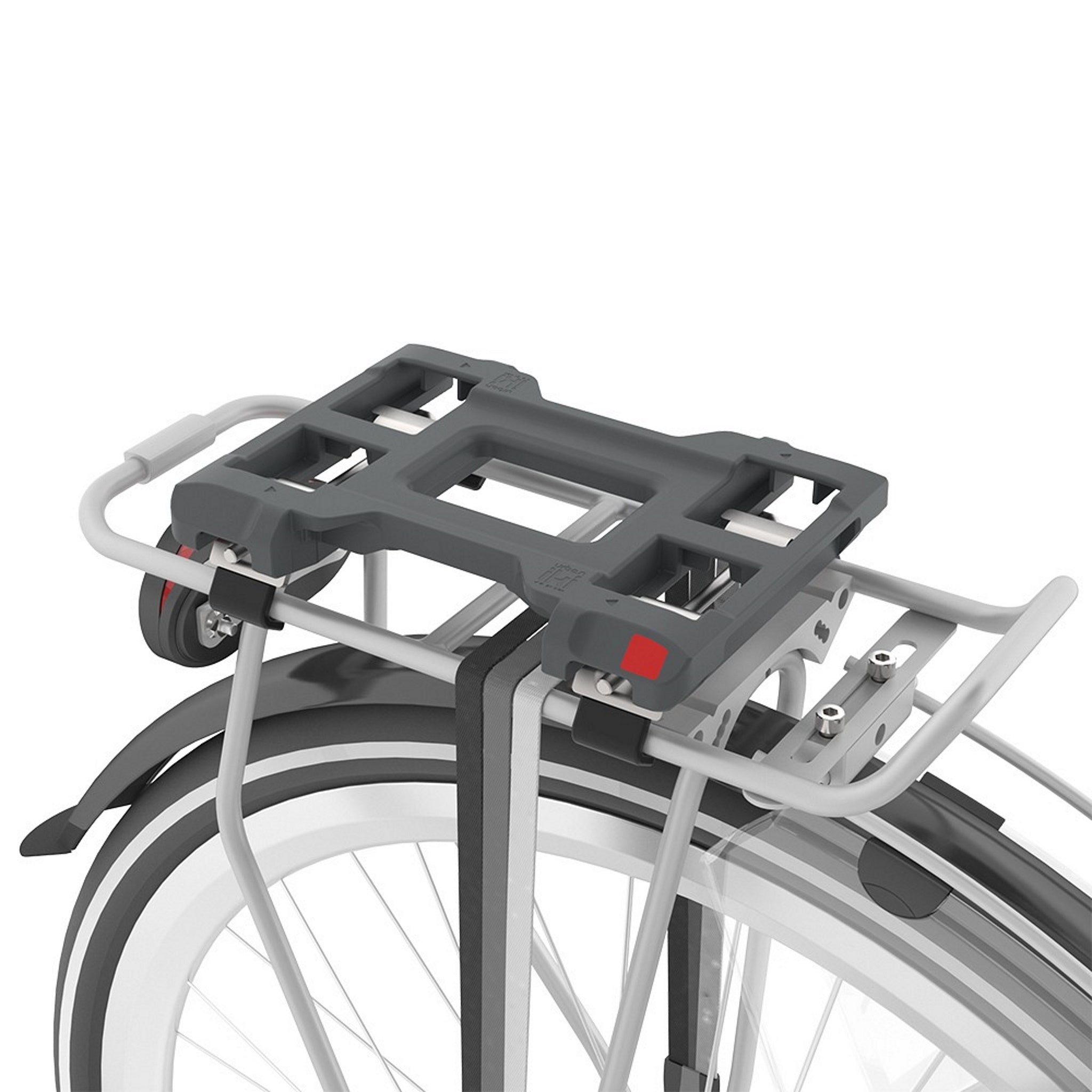 Urban Iki Carrier Mounting Rear Seat Bincho Black/Kurumi Brown