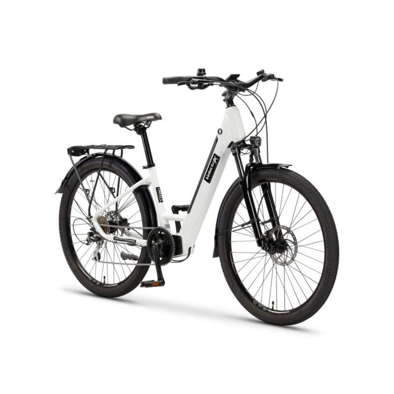 Velectrix Urban X Step-Through Electric Hybrid Bike 490Wh Battery White