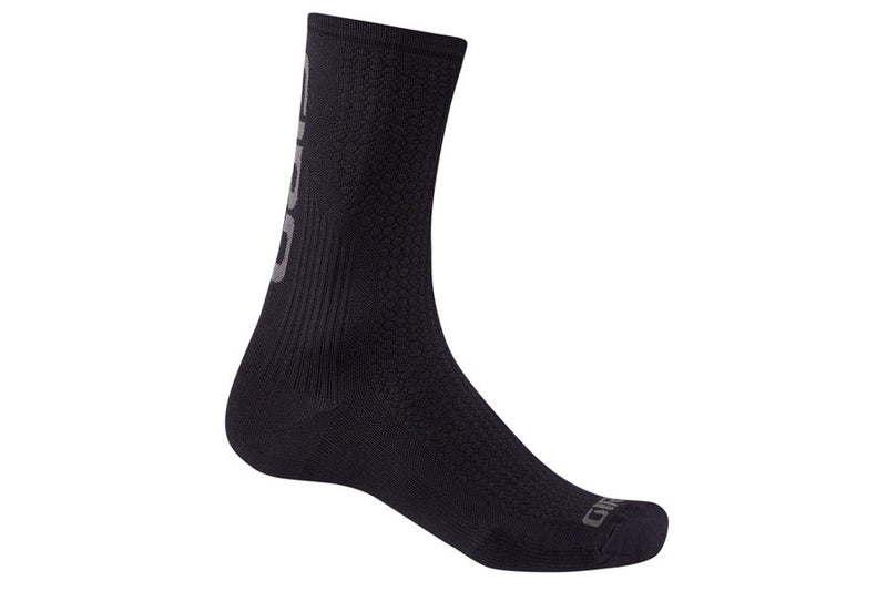 Giro HRC Hi-Rise Team Socks Black with Dark Shadow