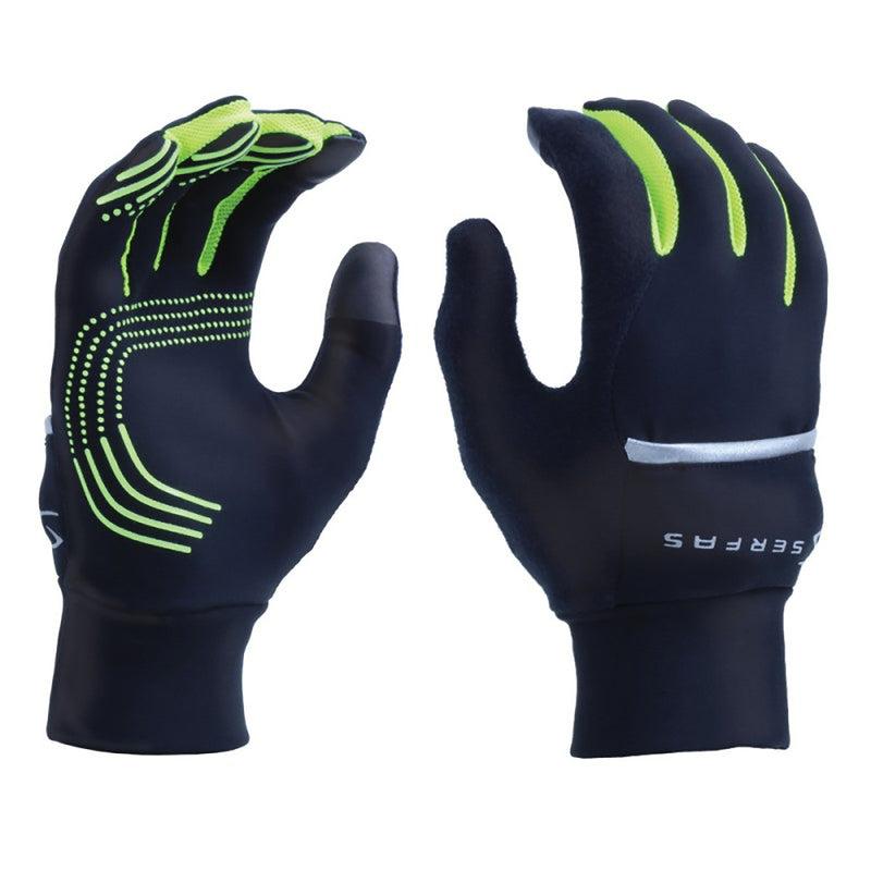 Serfas Gloves FF Hideaway W/Mitt Black MD