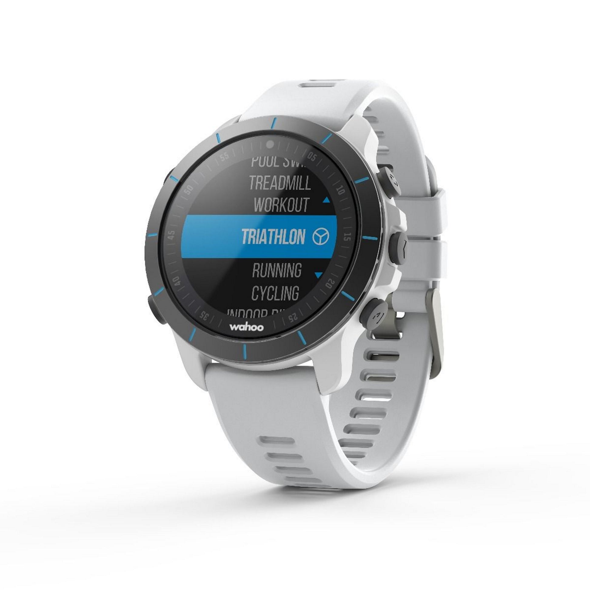 Wahoo ELEMNT RIVAL Multisport GPS Watch Kona White