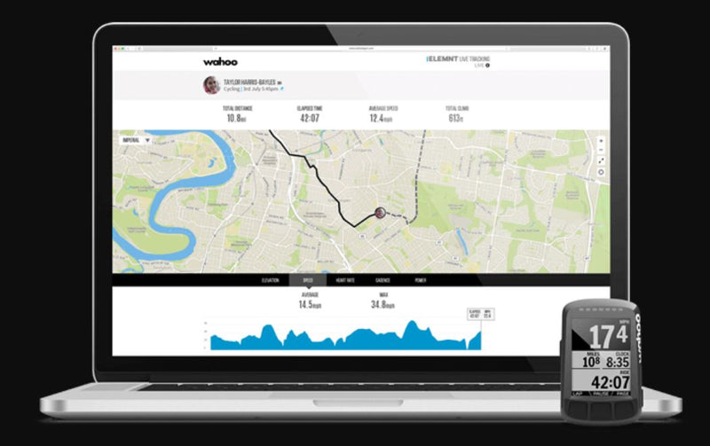 Wahoo ELEMNT Bolt Stealth GPS Bike Computer