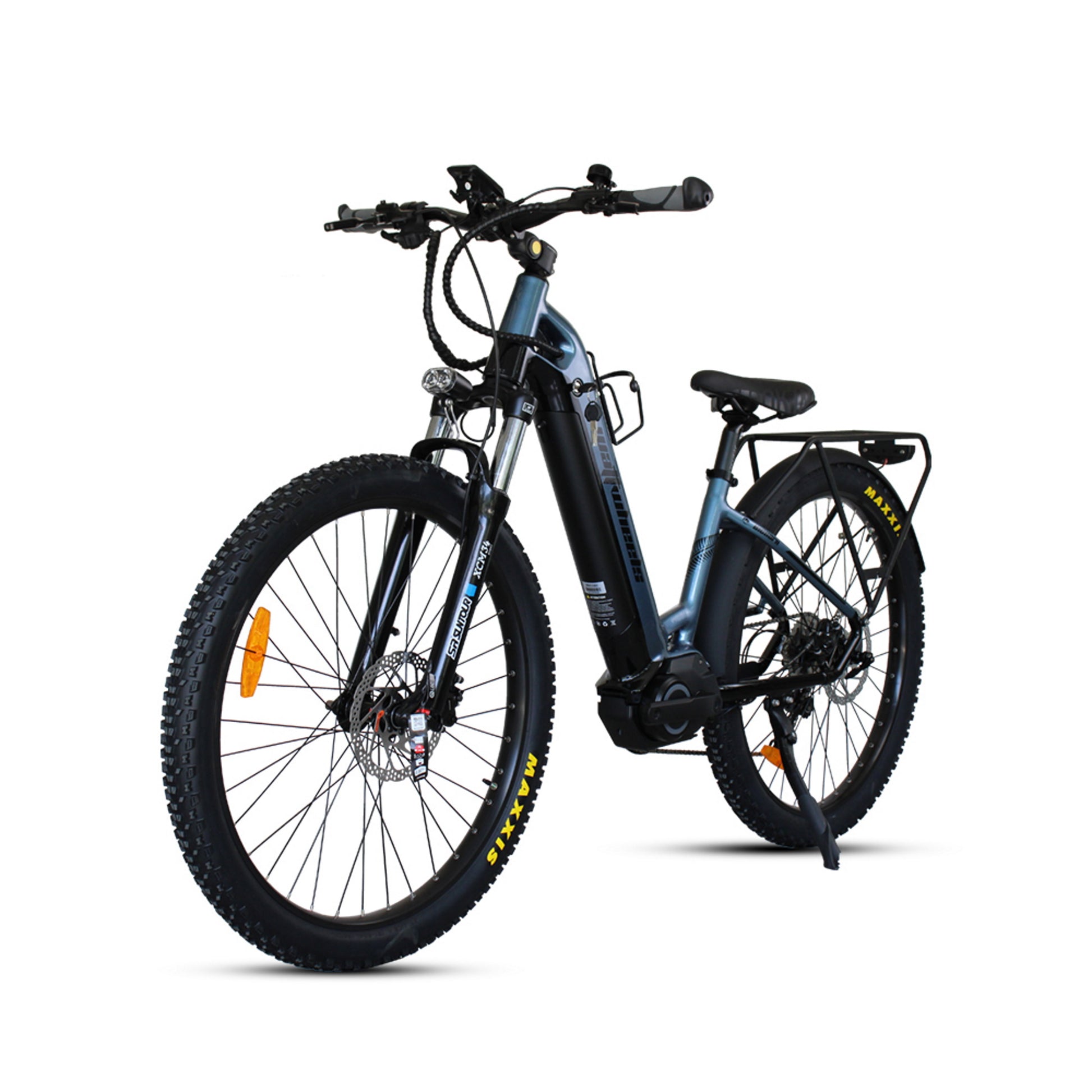 Watt Wheels Bighorn LS Electric Bike 720Wh Battery Gloss Stone Blue