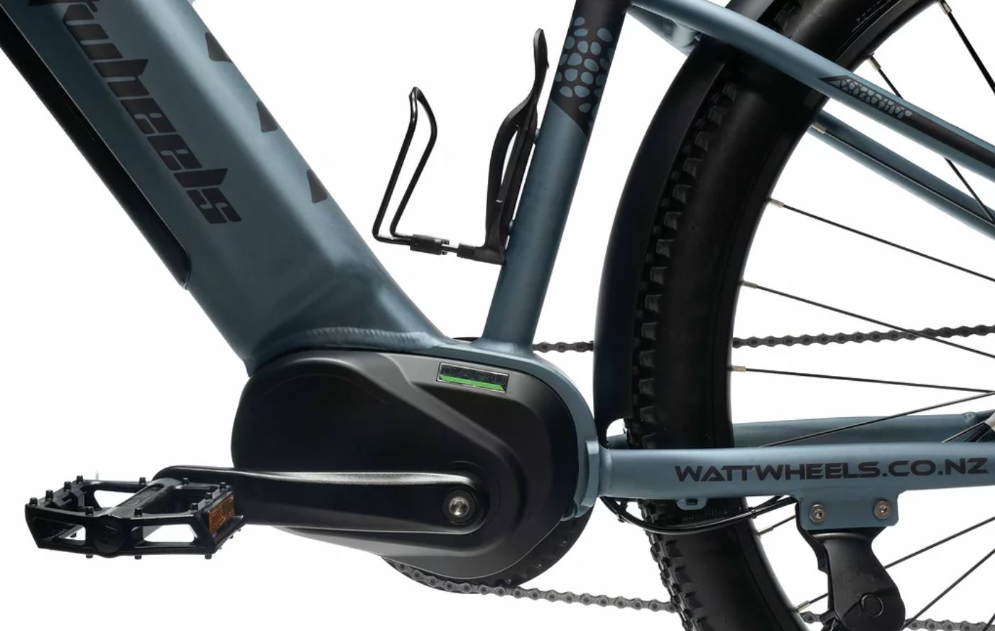 Watt Wheels Bighorn S Electric Bike 672wh Battery Blue