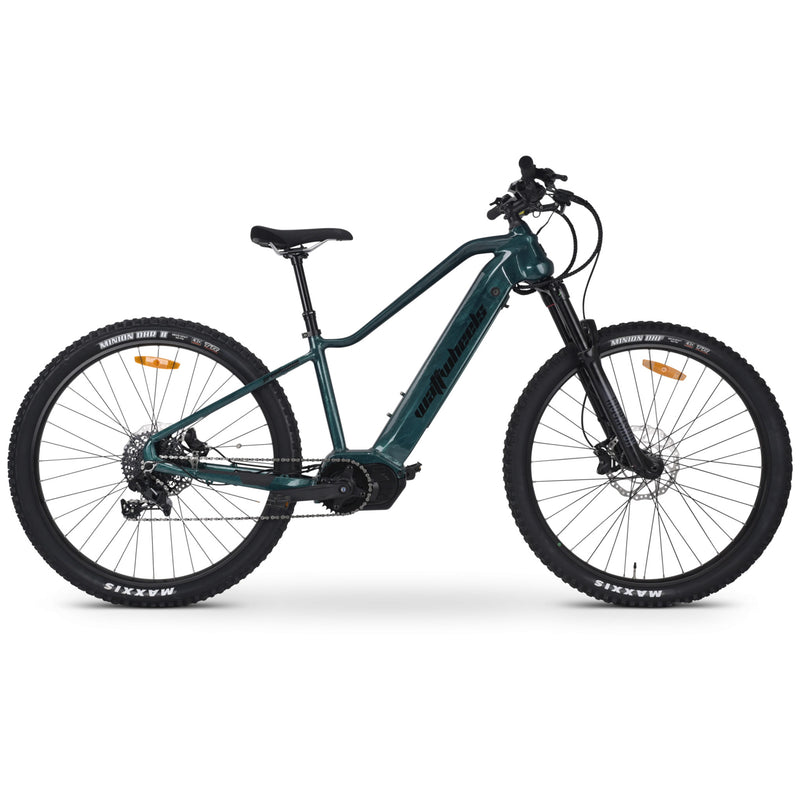 Watt Wheels Greenwood S Electric Hardtail Bike 720wh Battery Forest Green