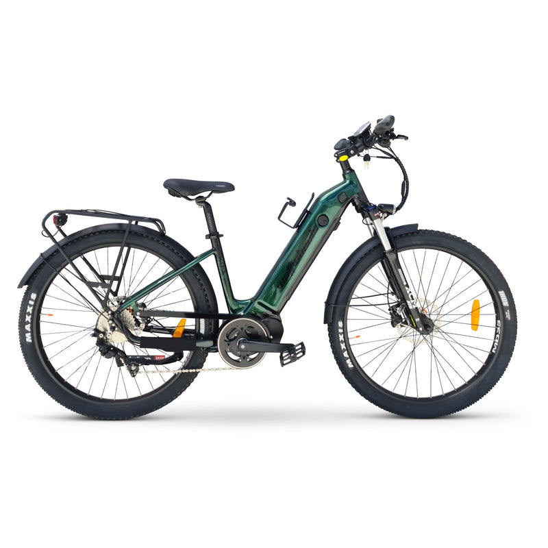 Watt Wheels Bighorn LS Electric Bike 672wh Battery British Racing Green