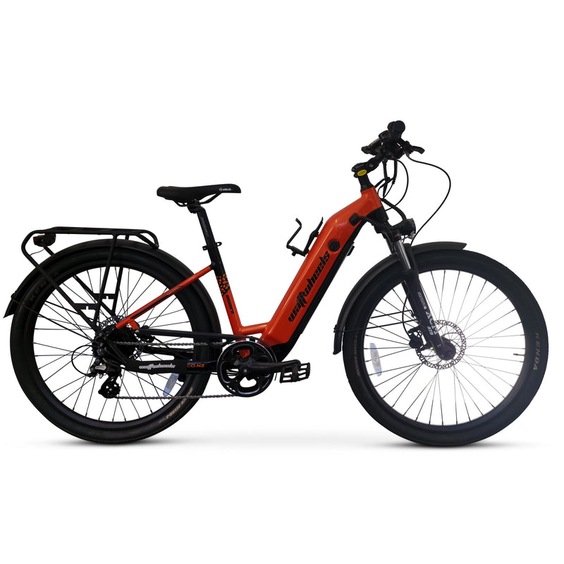 Watt Wheels Bighorn LS Hub Electric Bike 500Wh Battery Orange/Black