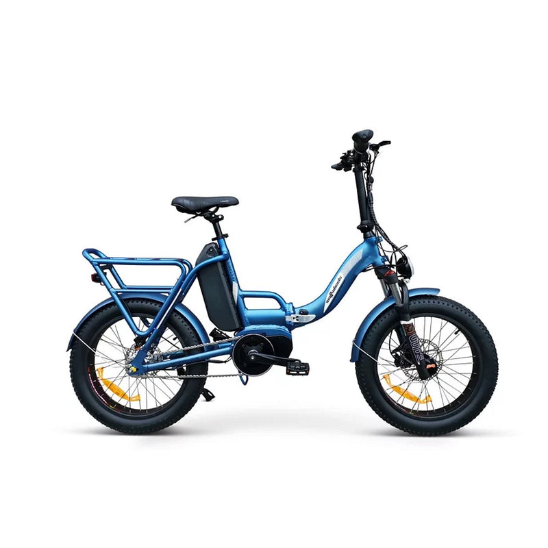 Watt Wheels Scout LS XT Electric Bike 768wh Battery Matt Blue