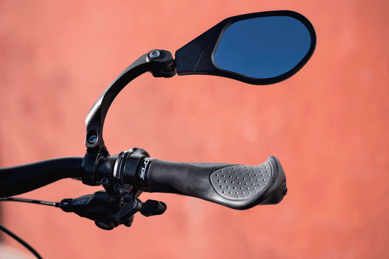 XLC GR-S22 Ergo Lock-On Grips 135mm/92mm Twist-Shift Grey/Black