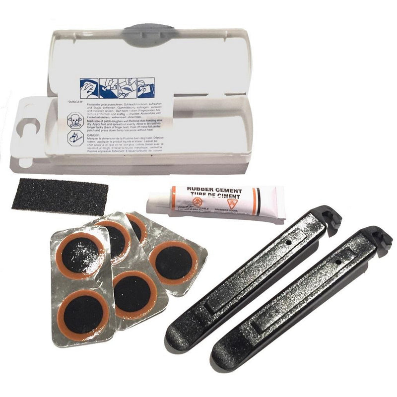 XLC Puncture Repair Kit with Tyre Levers