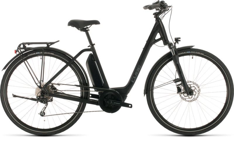 Cube Town Sport One 400 Electric Hybrid Bike black’n’grey (2020)