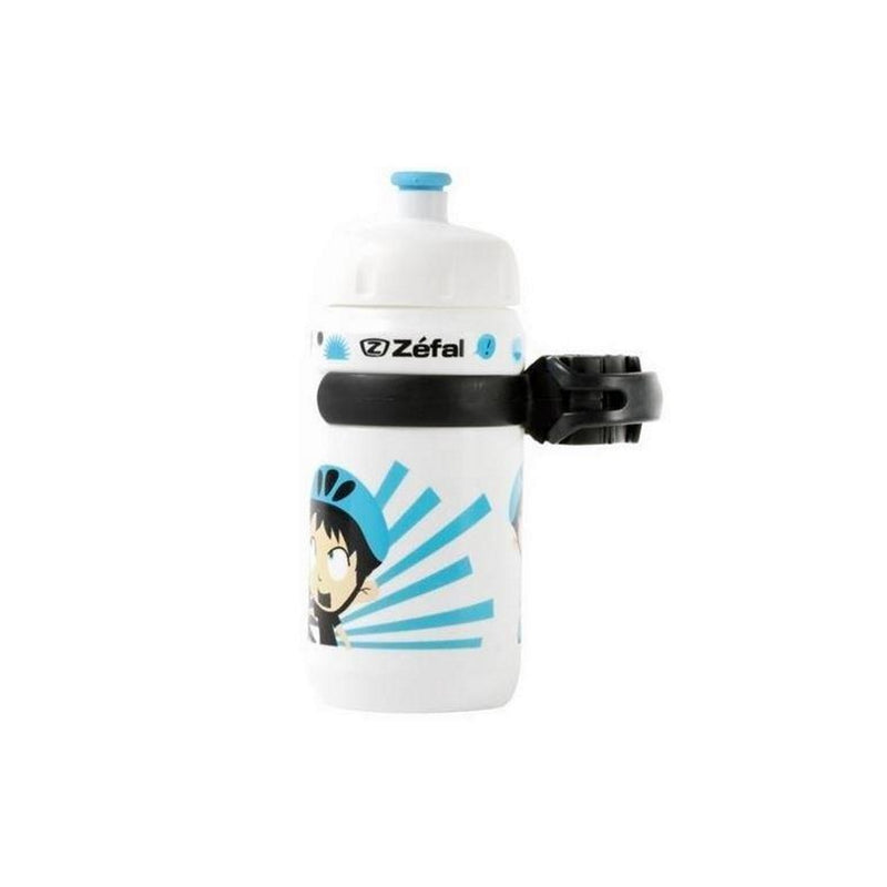 Zefal Kids Water Bottle Cage with 400ml Bottle Z-Boy Blue