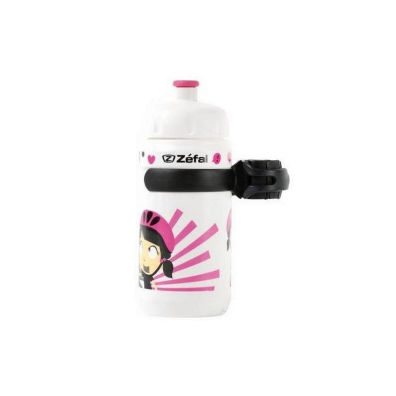 Zefal Kids Water Bottle Cage with 400ml Bottle Z-Girl Pink