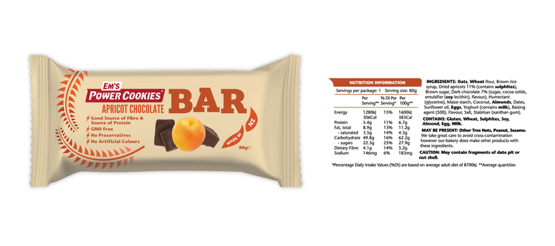 Ems Power Cookiebars Peanut Choc Bomb