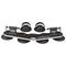 Seasucker Bike Rack Mini Bomber 2 Bike Fork Mount Rack With 2 Rear Wheel Straps