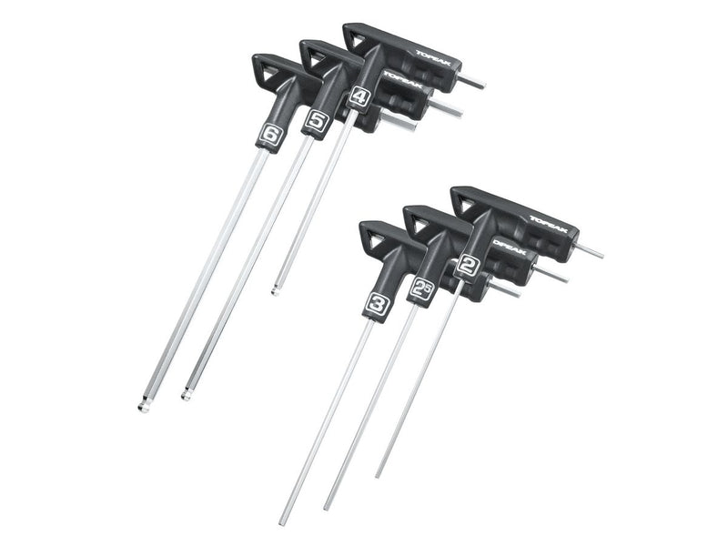 Topeak Workshop Tool Duohex T-Handle Allen Wrench Set