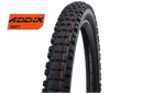 Schwalbe Tyre Eddy Current Front 29 x 2.60 Evolution Folding Addix Soft(orange) TL-Easy SuperGravity HS496