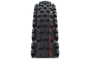 Schwalbe Tyre Eddy Current Rear  27.5 x 2.6 Evolution Folding Addix Soft (orange) TL-Easy SuperGravity HS497