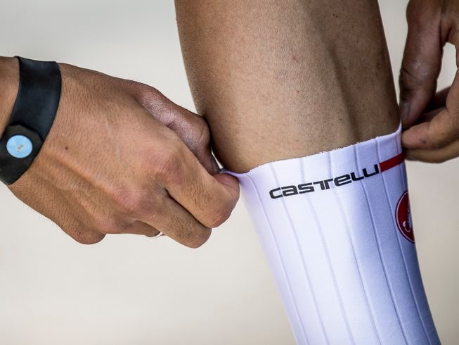 Castelli Sock Fast Feet White