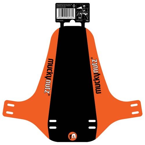 Mucky Nutz Guard Classic Face Fender Front Orange