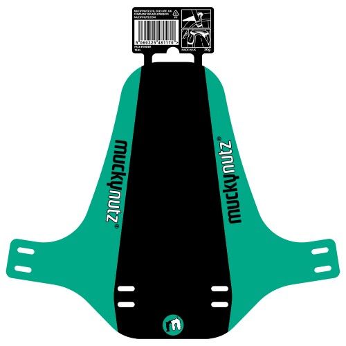 Mucky Nutz Guard Classic Face Fender Front Teal