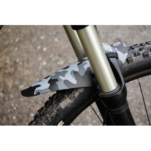 Mucky Nutz Guard Classic Face Fender Front Camouflage Grey