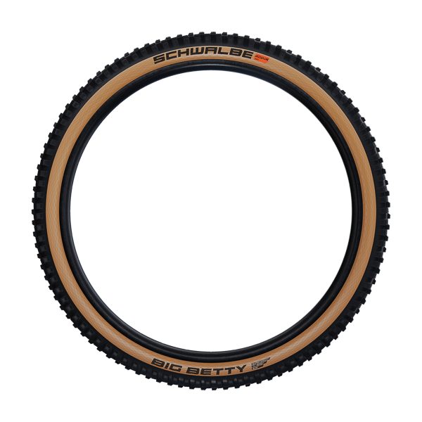 Schwalbe Tyre Big Betty 29 x 2.4 Evolution Folding Addix Soft (orange) TL-Easy SuperGravity Classic-Skin HS608