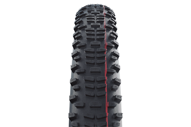 Schwalbe Tyre Racing Ralph 29 x 2.35 Evolution Folding Addix Speed (red) TL-Easy SuperRace Transparent Sidewall HS490