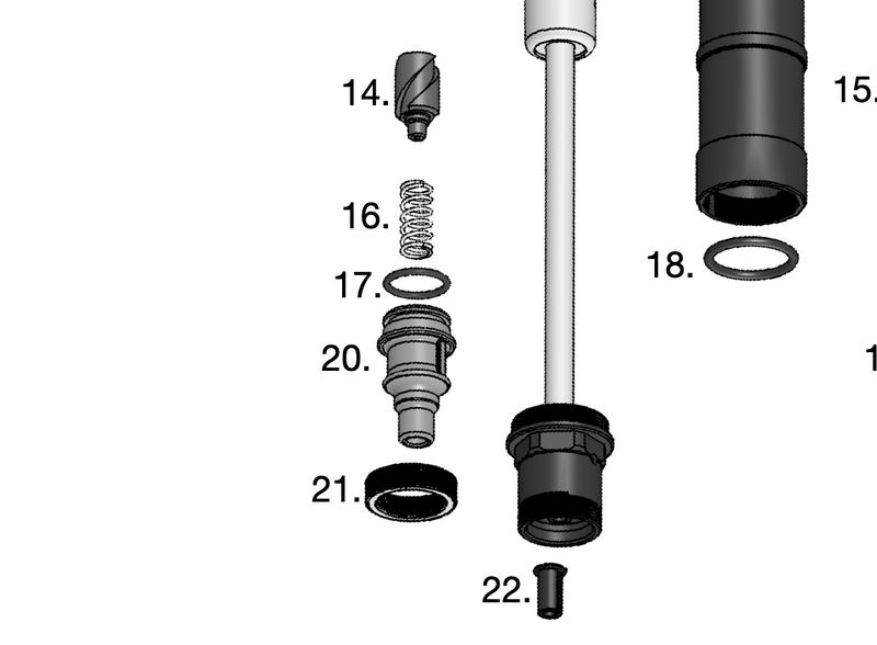 Crankbrothers Seatpost Part Highline Actuator Spring (Part16)
