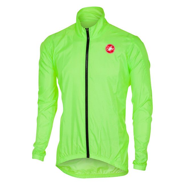 Castelli Jacket Squadra ER Yellow Fluro