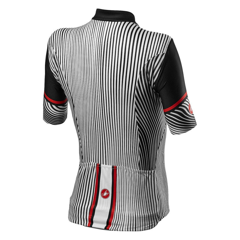 Castelli Jersey Illusione Womens Black/White