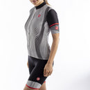 Castelli Jersey Illusione Womens Black/White