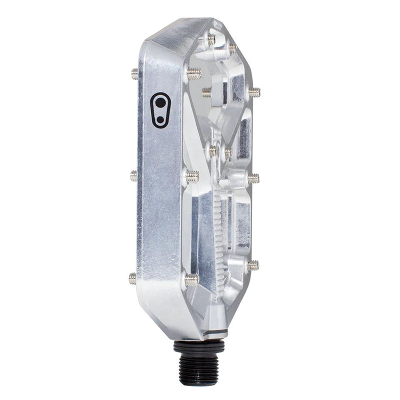 Crankbrothers Pedal Stamp 7 Large 25th Anniversary Ltd Edition Polished Silver