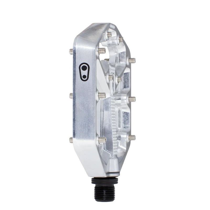 Crankbrothers Pedal Stamp 7 Small 25th Anniversary Ltd Edition Polished Silver