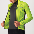 Castelli Jacket Squadra Stretch Electric Lime/Dark Gray