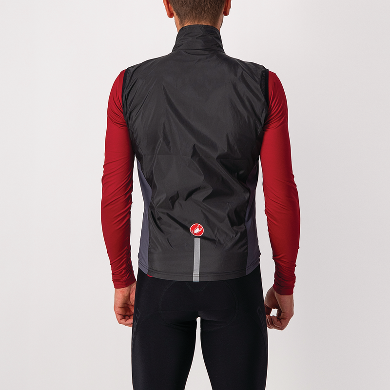 Castelli Vest Squadra Stretch Yellow Fluo/Dark Grey