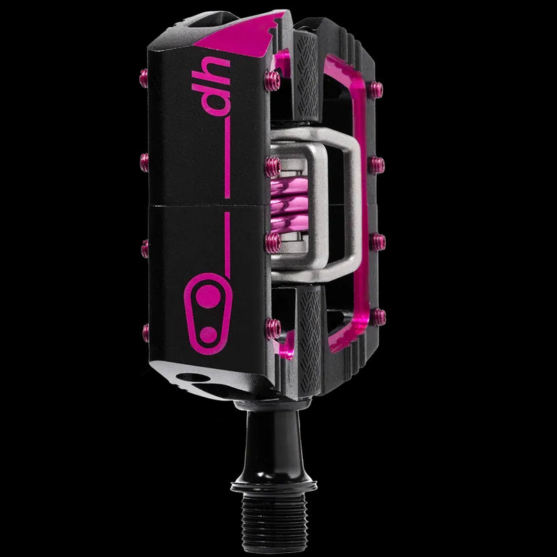 Crankbrothers Pedal Mallet DH Seagrave Edition - Black/Pink