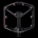 Crankbrothers Pedal Stamp 7 Large Splatter Paint Lime Green