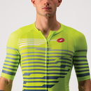 Castelli Jersey Climber's 3.0 SL Electric Lime/Blue