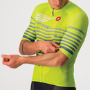 Castelli Jersey Climber's 3.0 SL Electric Lime/Blue