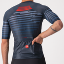 Castelli Jersey Climber's 3.0 SL Electric Lime/Blue