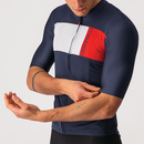 Castelli Jersey Prologo 7 Fiery Red/Light Black-Ivory