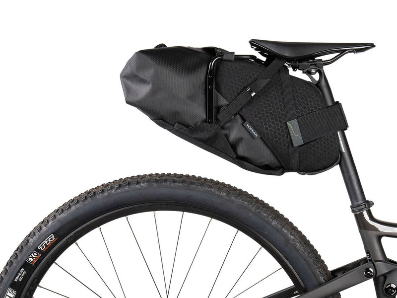 Topeak Bikepacking Backloader X 10L Black Seatpost mount bag w/ waterproof inner bag