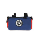 ULAC Handlebar Roll Bag 1.1L with Carabiner Navy Orange